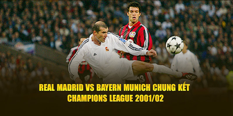 Real Madrid vs Bayern Munich chung kết Champions League 2001/02