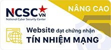 Website đạt chứng nhận tín nhiệm